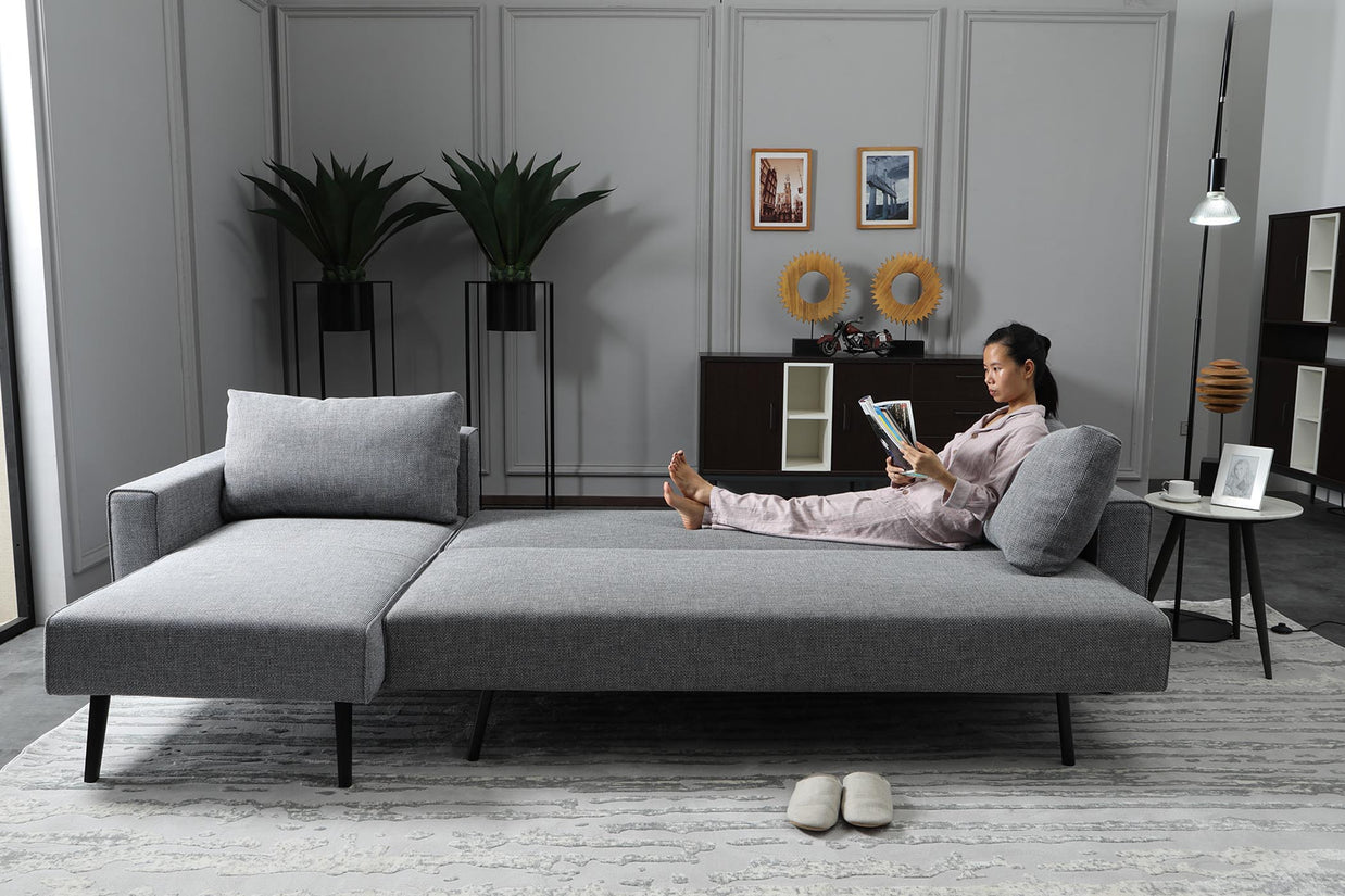 Sectional Reversible Sofa bed JH027-G+BF