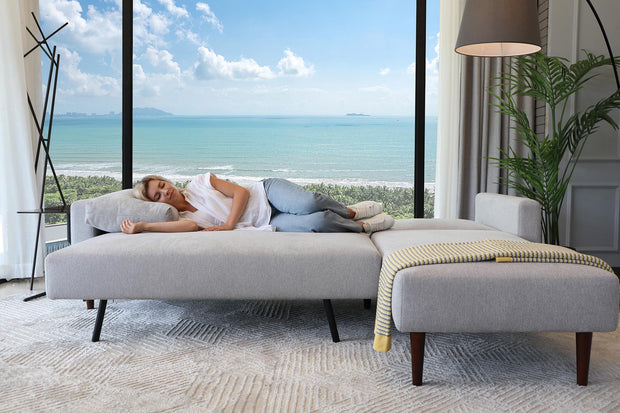 Sectional Reversible Sofa bed DH027-G+BF
