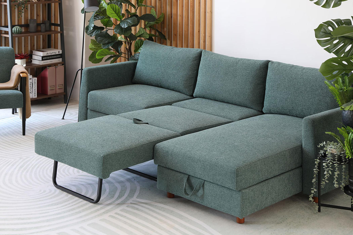 Sectional Reversiable Sofa Bed DH069-G+BF