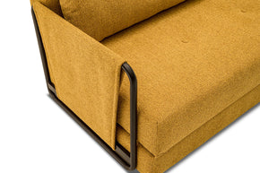 detail of sofa bed