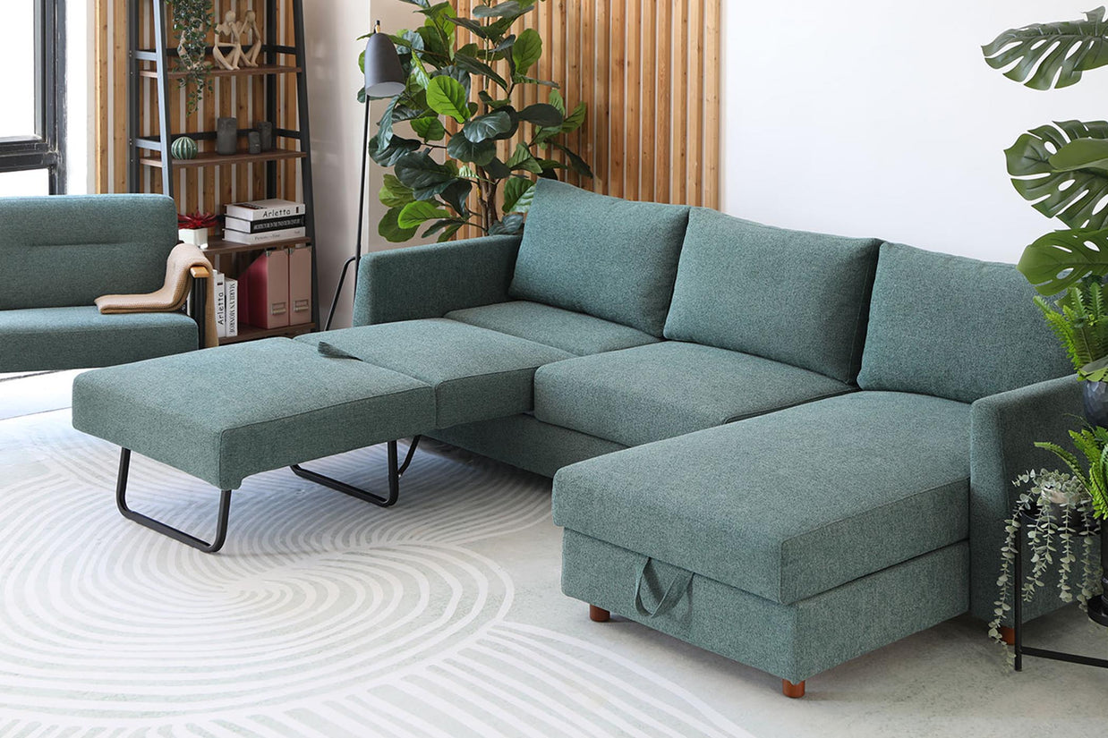 Sectional Reversiable Sofa Bed DH069-G+BF