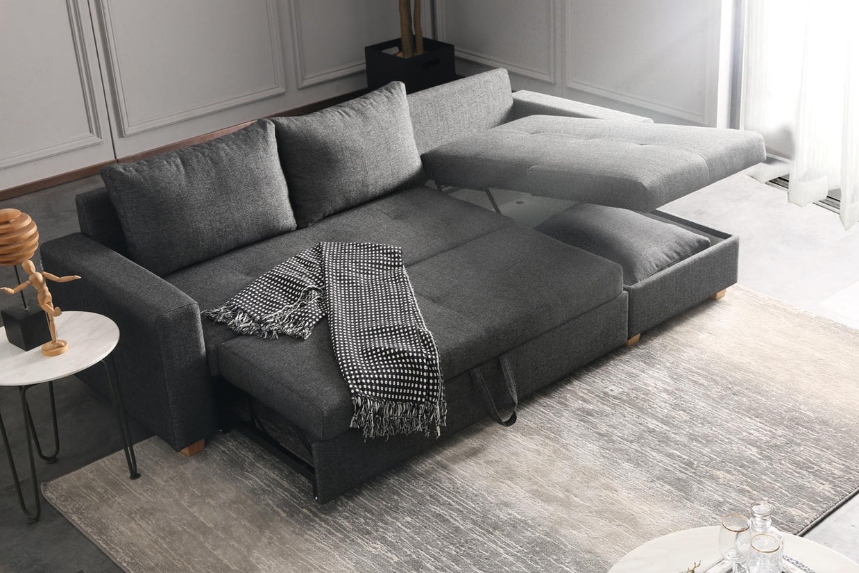 Sectional Sofa Bed JH048-G+BF