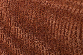 red-brown fabric display