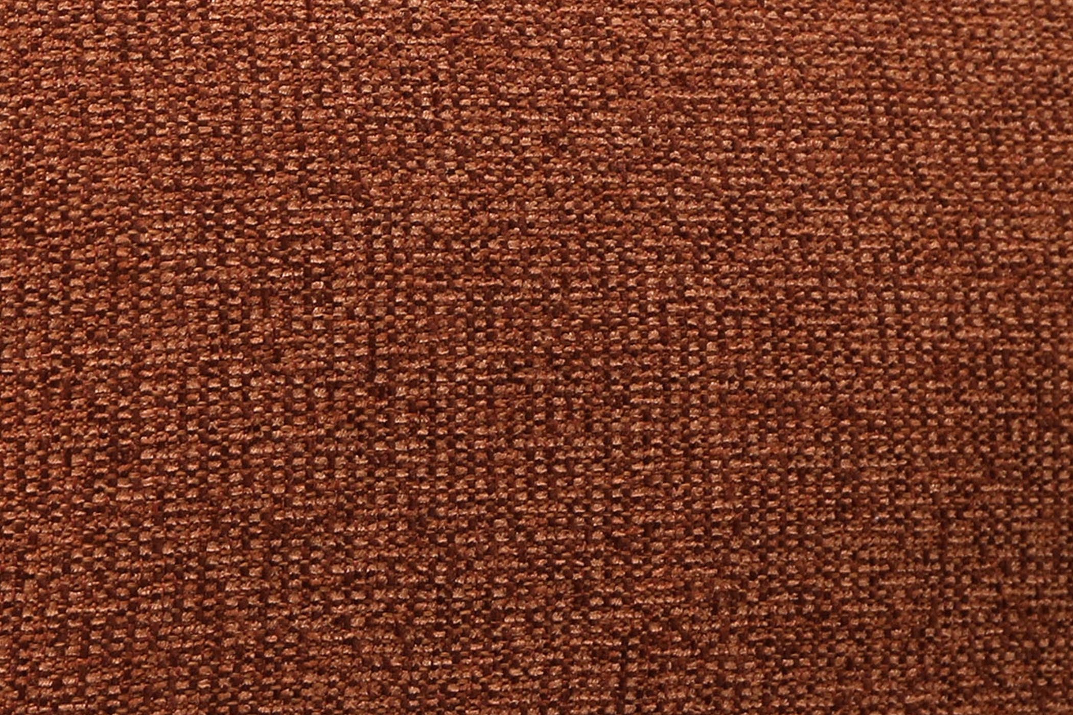 red-brown fabric display