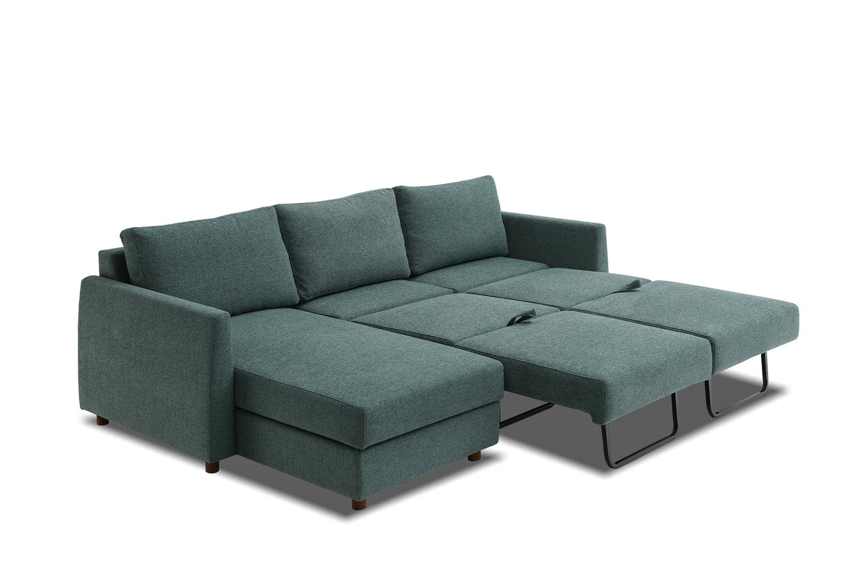 Sectional Reversiable Sofa Bed DH069-G+BF