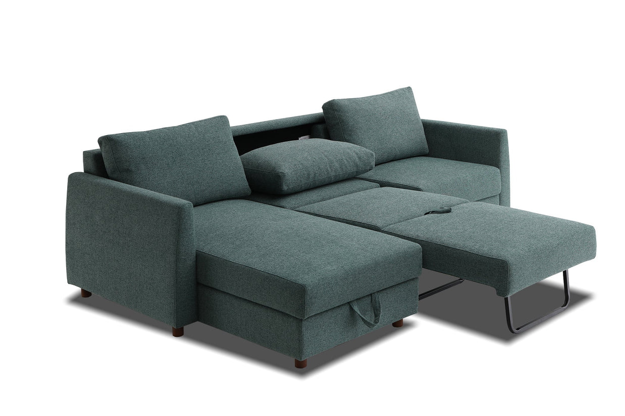 Sectional Reversiable Sofa Bed DH069-G+BF