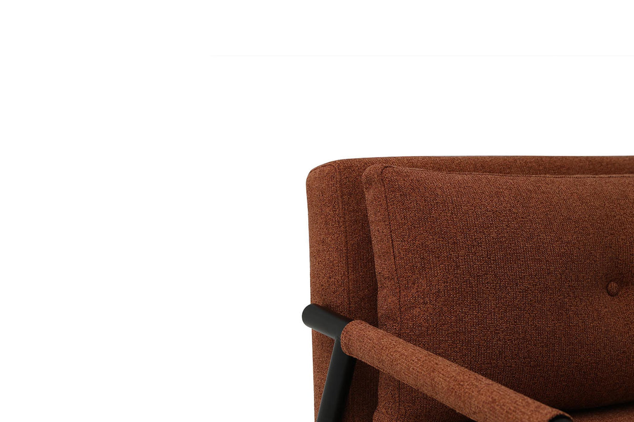 details of the armrest and backrest display