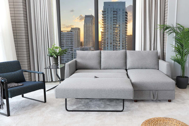 Sectional Reversible Sofa Bed DH069-G+AF