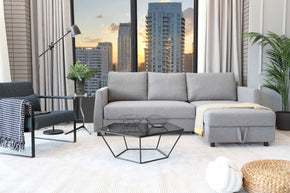 Sectional Reversible Sofa Bed DH069-G+AF