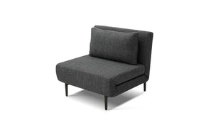 Single-seater Sofa Bed Armlessness
- Side View on White Background, Modern Design with Clean Lines
