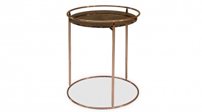 Luxury style marble round side table BBC050501