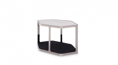 Luxury style natual marble side table BBC100601