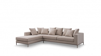 Luxury style Corner sofa AS006-G+CF-L